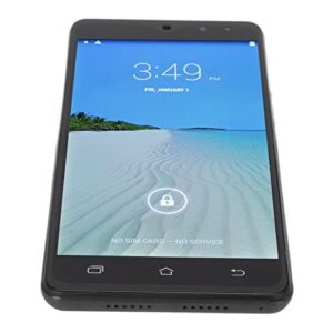 5.5in Mobile Phone, HD Display Smartphone 5MP Front 8MP Rear 100‑240V 1920x1080 Resolution for Daily Use (US Plug)