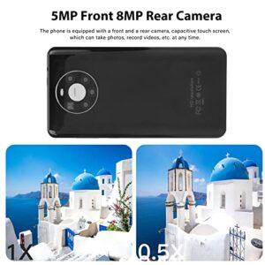 5.5in Mobile Phone, HD Display Smartphone 5MP Front 8MP Rear 100‑240V 1920x1080 Resolution for Daily Use (US Plug)
