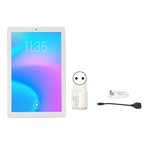 Call Tablet, 6GB RAM 128GB ROM 10.1 Inch for Studying (EU Plug)