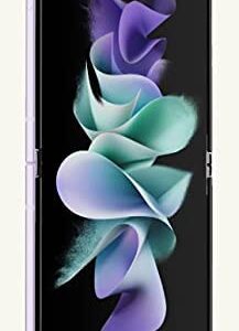 Samsung Galaxy Z Flip 3 F7110 5G Single SIM 128GB 8GB RAM Factory Unlocked (GSM Only, No CDMA - not Compatible with Verizon/Sprint) International Version – Purple (Renewed)