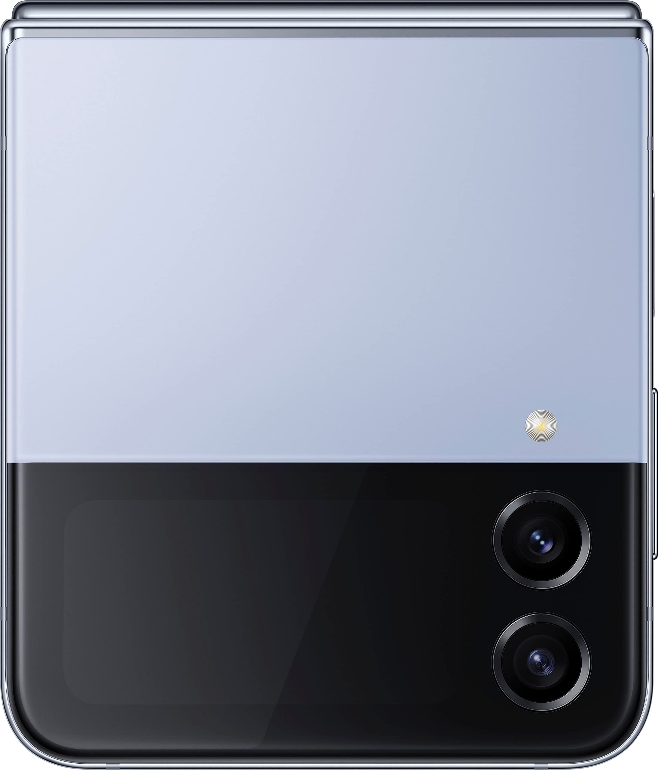 SAMSUNG Galaxy Z Flip4 5G 256GB 8GB RAM Factory Unlocked (GSM Only | No CDMA - not Compatible with Verizon/Sprint) - Blue (Renewed)