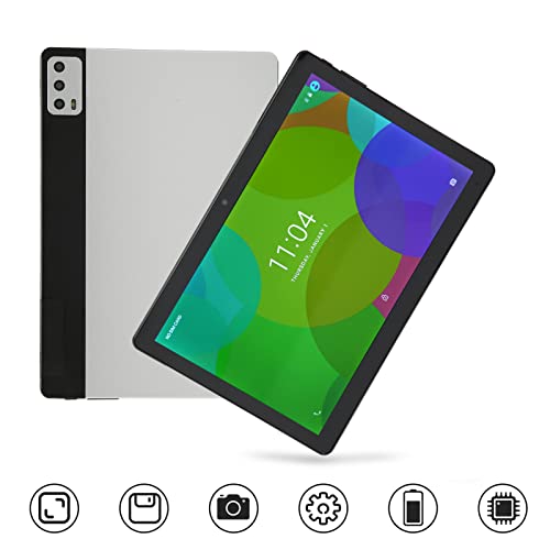 HD Tablet, 4G Calling Tablet, 1080x1960 IPS Touch Sreen Tablet PC, 4GB RAM 256GB ROM, Support GPS Gravity Sensing for Portable Entertainment (US Plug)