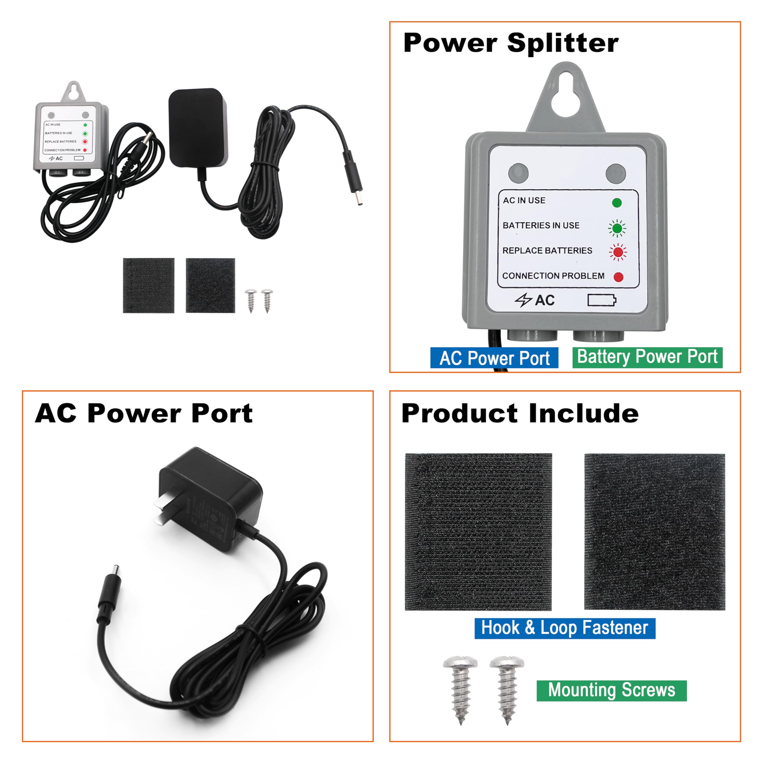 AC Adapter Compatible with Moen 169031 Optional AC Adapter Service Kit Fit for MotionSense Series Kitchen Faucets