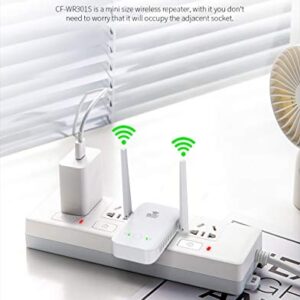 WiFi Range Extender Signal Booster up to 4000sq.ft and 30 Devices, Internet Extender Booster, WiFi Repeater Amplifier with Ethernet Port,2 Antennas 360° Full Coverage