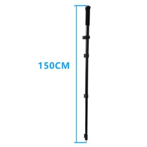 Portable RTK Rod 47cm to 150cm Aluminum Alloy Telescopic Centering Pole RTK Rod