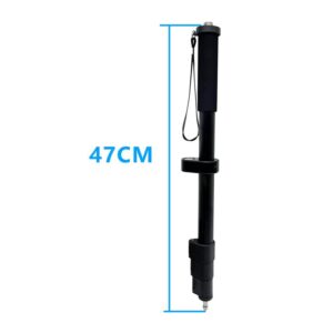 Portable RTK Rod 47cm to 150cm Aluminum Alloy Telescopic Centering Pole RTK Rod