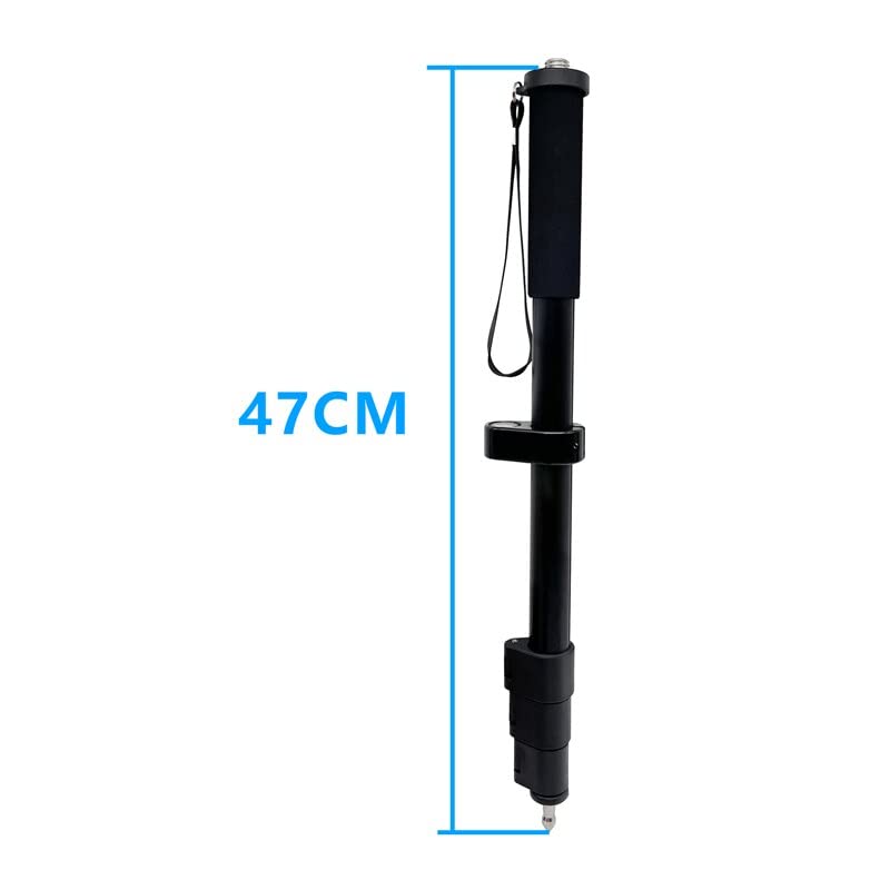 Portable RTK Rod 47cm to 150cm Aluminum Alloy Telescopic Centering Pole RTK Rod