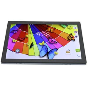 qinlorgo 10.1 inch tablet pc 100-240v gray 8800mah battery ips screen gaming desktop tablet (us plug)