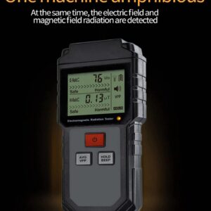 Geiger Counter,EMF Meters Reader Ghost Hunting,Digital Handheld EMF Detector Electromagnetic Field Radiation Detector