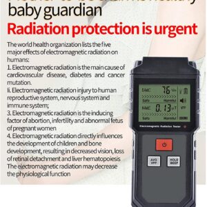 Geiger Counter,EMF Meters Reader Ghost Hunting,Digital Handheld EMF Detector Electromagnetic Field Radiation Detector