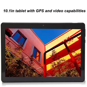 Yoidesu 10.1in Tablet, Electronics Tablet PC Dual SIM Triple Camera 8 Core CPU 16GB ROM 1GB RAM, HD Touch Screen 3G Phone Tablet 100‑240V