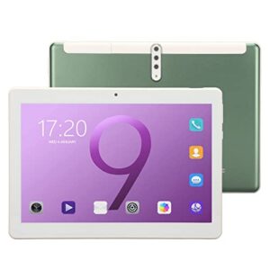 yoidesu 10in tablet pc, gaming tablet for 10.0 3gram 32grom 128g expansion octa core cpu, 2.0ghz dual sim 5g dual band green tablet 100 to 240v