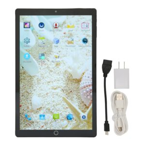 Tablet 10.1 Inch, 2.4G 5G WiFi Tablet and Phone, 6G RAM 128G ROM, 1920x1080 IPS HD Touchscreen, 5MP 13M Camers, PMT6753 Octa Core, Dual Careds, BT, AM, FM, GPS, 6000mAh