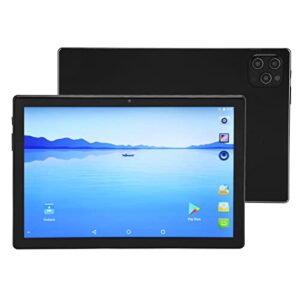 zerodis 10.1 inch tablet, 10.1 inch ips screen tablet pc 5g 2.4g wifi octa core processor 6g ram 128g rom for home travel (us plug)
