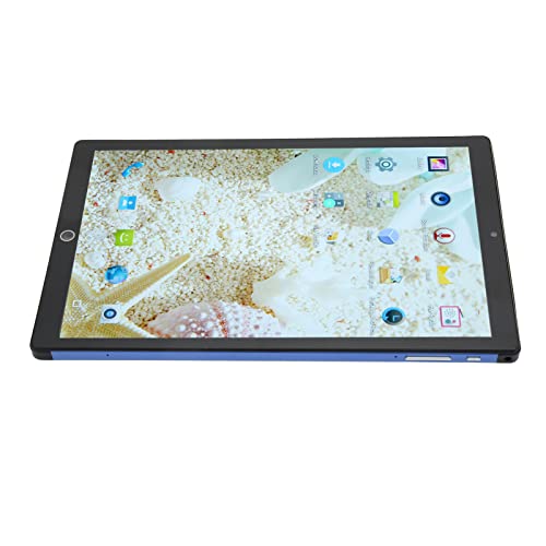 10.1in Tablet, 100 to 240V Tablet PC 6GB RAM 1920x1080 Blue for Playing Games (US Plug)