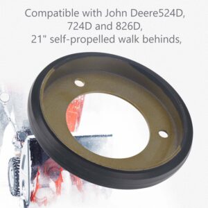 KitchenKipper 03248300 03240700 1501435MA Drive Friction Disc for Ari-ens/John D-eere Snow Blower & Mowers, Replaces 03248300, 22013, 2201300, 1325, 313883, AM-123355 (2-1/4" x 4-7/16")