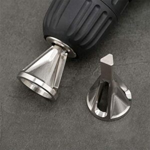 Stainless Steel Deburring External Chamfer Tool Remove Burr Repair Tool for Drill Bit Comfortable and Environmentally
