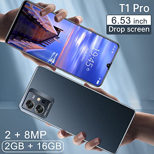 LILAJO T1 Pro 5G Android 7.1 Smartphone - 6.53-inch HD Dual Standby Card Slot 2+16G Memory 2600mAh Battery Removable Back Cover