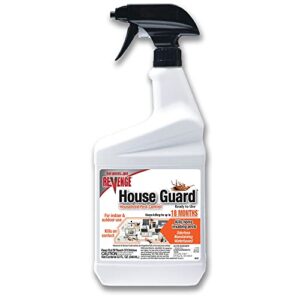 revenge house guard pest control, 32 oz ready-to-use spray for indoors and outdoors, long lasting treatment