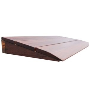 Outdoor Intermediate Wheelchair Ramp (Made in the USA) (Ironwood)