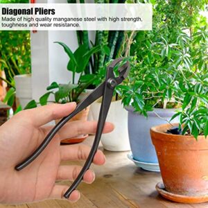 175mm High Strength Diagonal Pliers Ergonomic Handle Diagonal Pliers Professional Tools for Garden Bonsai Modeling