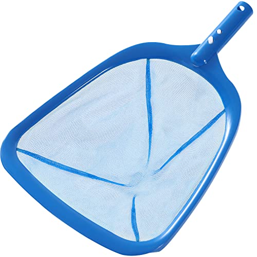 LEVOTIYER Pool Skimmer - Pool Nets for Cleaning, Swimming Pool Leaf Skimmer Net is Used to Remove Leaves and Debris from The Surface of Swimming Pools (Blue)