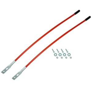 russo snowplow blade guide kit with hardware for boss bax00005 msc01870