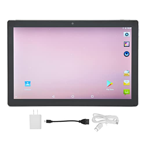 Tablet, 10 Inch HD Touch Sreen Tablet PC, 5G WiFi Calling Tablet Office Tablet, Front 5MP Rear 8MP, for Work Study Portable Entertainment (US White)