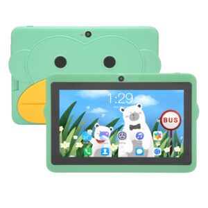 Vikye 7in Kids Tablet, 5G WiFi Dual Band Toddler Tablet Dual Camera 5000 mAh Battery 2GB 32GB 8 Cores CPU Tablet for Android10 (US Plug)