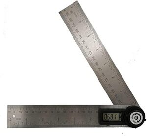display angle ruler stainless steel electronic angle ruler multifunctional 360 degree woodworking construction repair