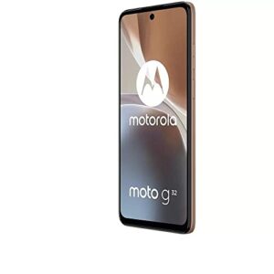 Motorola Moto G32 Dual-Sim 128GB ROM + 4GB RAM (GSM only | No CDMA) Factory Unlocked 4G/LTE Smartphone (Rose Gold) - International Version