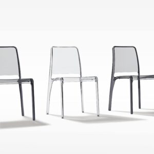 Chairs Set of 4 Extra Wide Resin Ghost Chairs with 700 LB. Weight Capacity - Clear Kitchen, Dining Room and Office Chair - Wedding Event Chair for Indoor/Outdoor Use