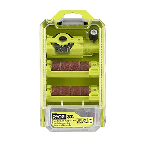 RYOBI Rotary Tool 37-Piece All-Purpose Kit (For Wood, Metal, and Plastic)