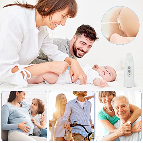 WayinTop Portable Travel Bidet/Electric Rechargeable Travel Bidet Mini Handheld Personal Bidet Sprayer for Personal Hygiene Cleaning/Postpartum Care/Hemmoroid Treatment