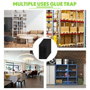 30 Pcs Sticky Mouse Trap Glue Traps for Rats and Snakes Rat Traps Indoor Baited Mouse Trap Adhesive Glue Traps for Mice and Rats Non Toxic Baited Trays for Indoor Outdoor Mice Rats Snake Rodent