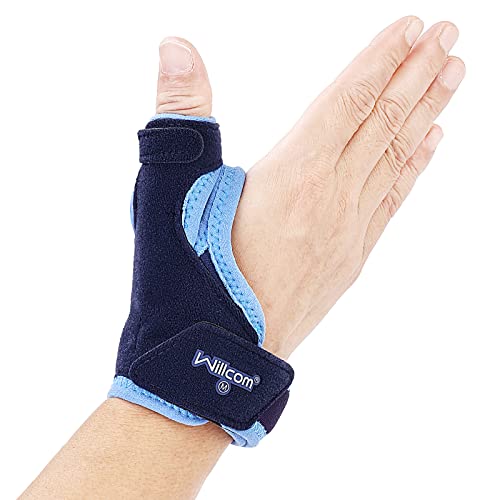 Willcom Reversible Thumb Brace for Arthritis Pain and Support, Spica Splint for De Quervain’s Tendonitis, Women and Men, Left or Right Hand (Medium)