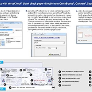 VersaCheck X9 Professional 2023 – 20 User Finance and Check Creation Software [PC Download]