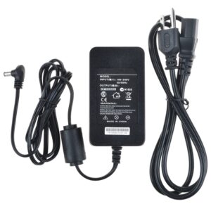 j-zmqer ac adapter charger compatible with polycom vvx 300 vvx 310 vvx 400 vvx410 voip ip phone psu