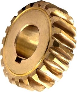 20 teeth auger worm gear 917-04861 compatible with cub cadet & craftsman auger mtd craftsman troy bilt 40" - 42" snowblower, replaces 717-0528 717-04449 717-0528a 917-0528a.