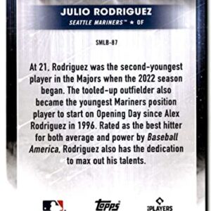 2022 Topps Update Stars of MLB #SMLB-87 Julio Rodriguez NM-MT Seattle Mariners Baseball Trading Card