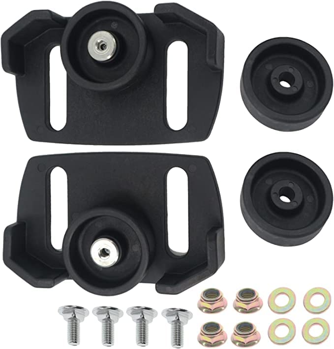 Giltswift Universal Roller Snowblower Skid Shoes 490-241-0038 Fits Most 2 and 3 Stage Snow Throwers with Hardware kit