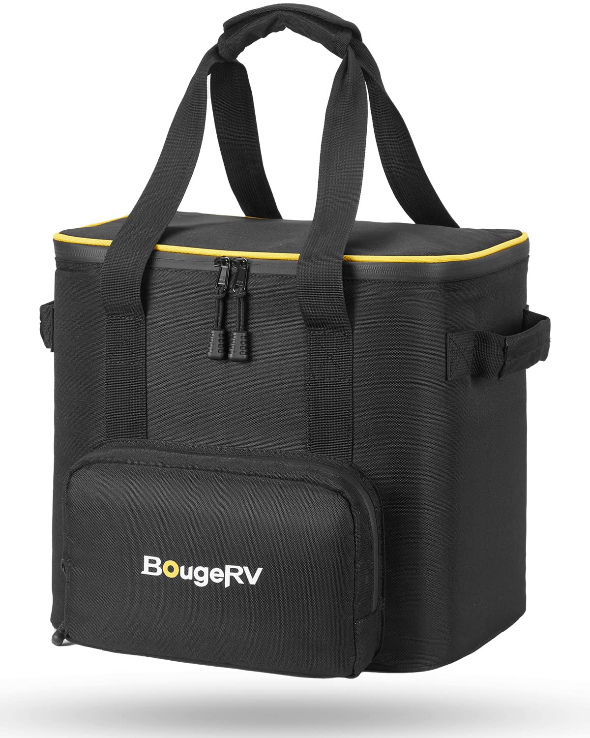 BougeRV Portable Carrying Bag Compatible with Fort 1000 Power Station/NCM 1100Wh Solar Generator, Power Station Storage Case with PVC Bottom Thickened Straps for Charging Cable Accessories