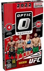 2022 panini optic ufc trading card hobby box inaugural edition