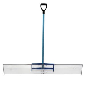 Rink Wizard XL Snow Pusher, 64" Snow Shovel for Backyard Ice Rink