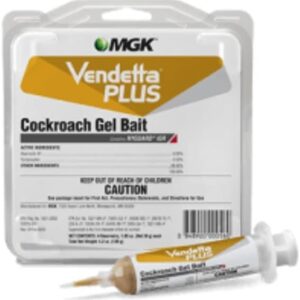 Full Case of Vendetta Plus Cockroach Bait - Contains IGR, Best Roach Killer for Infestation 20 Total Tubes. 5 x 4 30g Packs per case.