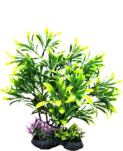 penn-plax bst12 11-12 in. bonsai plant green