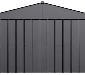 Arrow Classic Metal Shed, 14 x 14, Charcoal