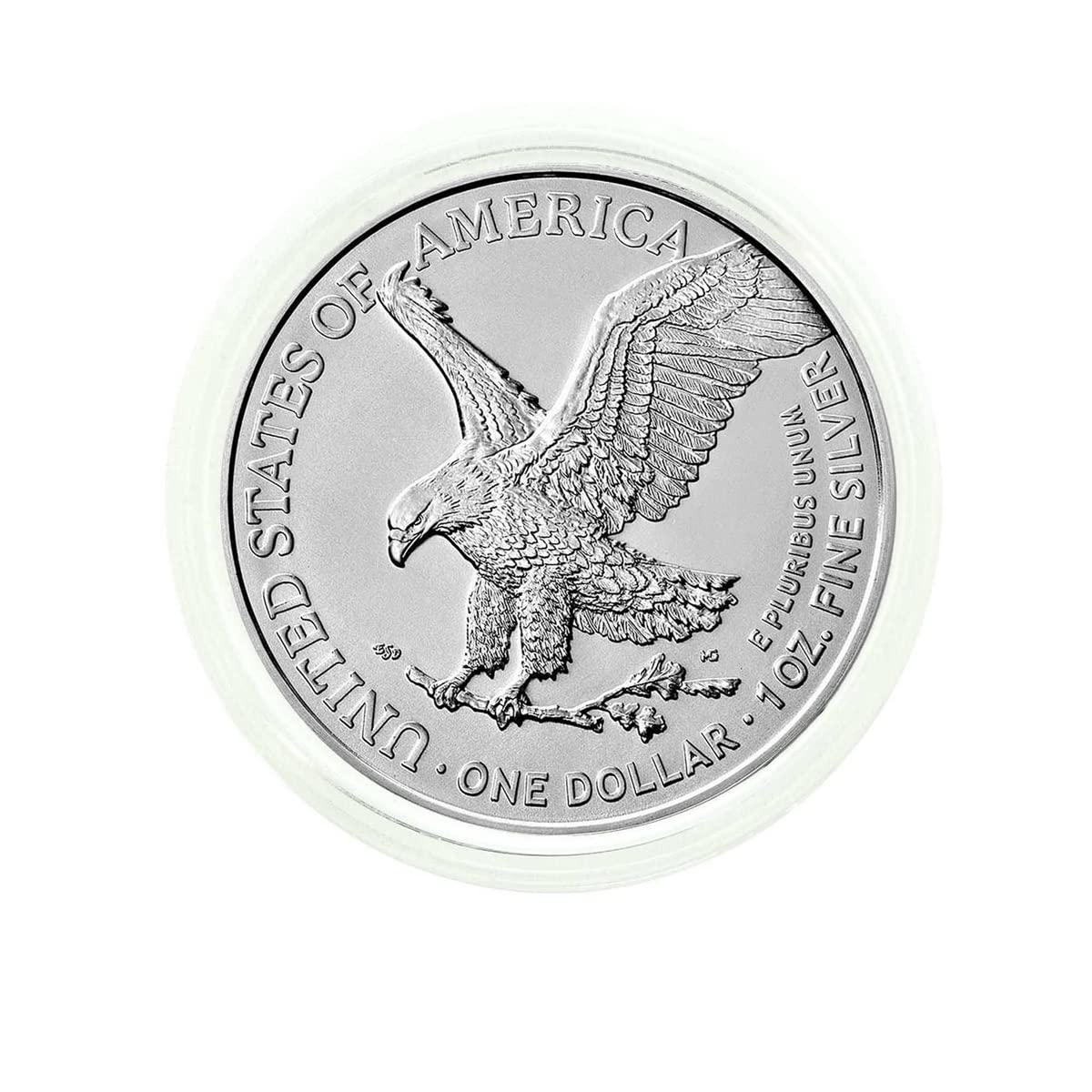 2023 - American Silver Eagle .999 Fine Silver in Direct Fit Air Tite with our Certificate of Authenticity Dollar US Mint Uncirculated
