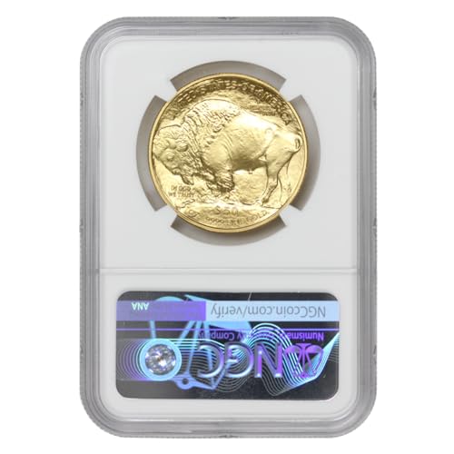 2023 1oz American Gold Buffalo MS-70 Early Releases Blue Label $50 MS70 NGC