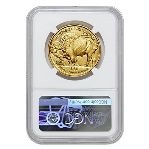 2023 No Mint Mark 1 oz American Gold Buffalo MS-70 First Day of Issue by Mint State Gold $50 NGC MS70